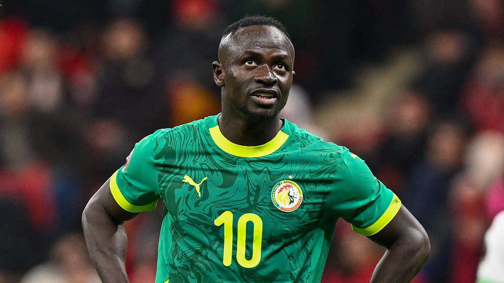 Sadio Mané en la final de la Copa Africana 2025.