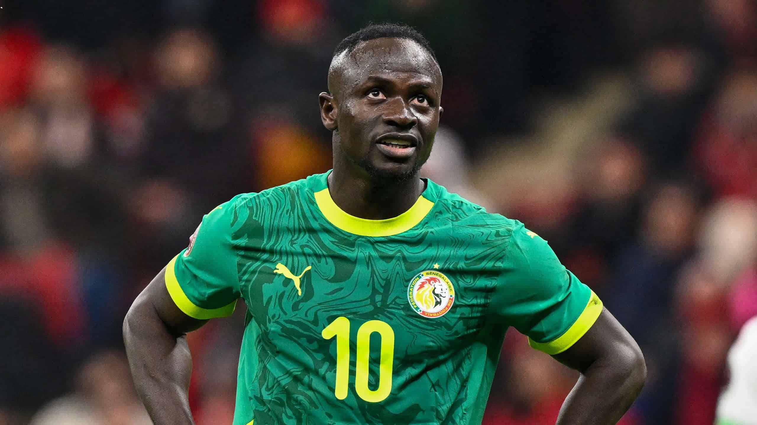 Sadio Mané en la final de la Copa Africana 2025.
