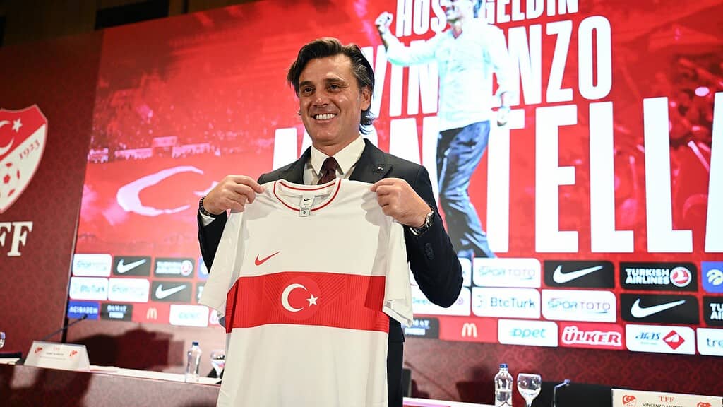 La llegada de Vicenzo Montella como entrenador de Turquía fue clave.