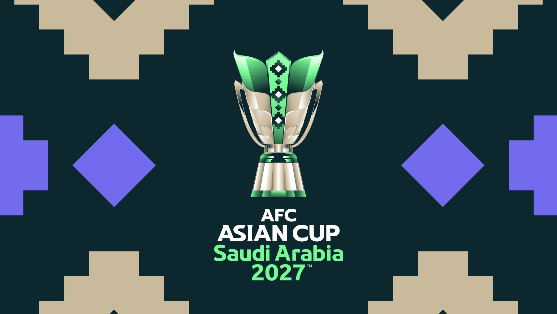 Logo de la Copa Asiática 2027 Arabia Saudita