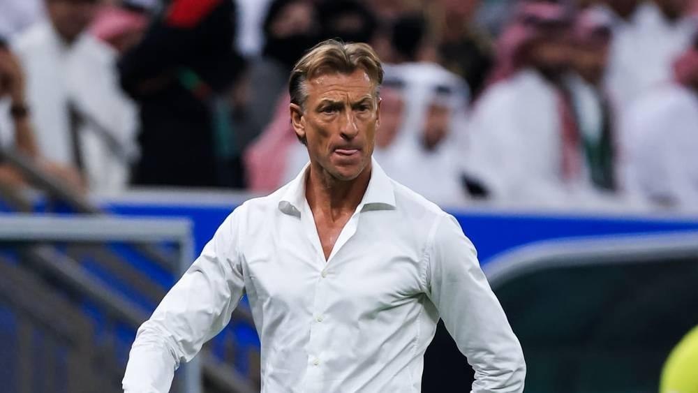 Hervé Renard en la conferencia de prensa tras ser nombrado seleccionador de Túnez durante el Mundial 2026