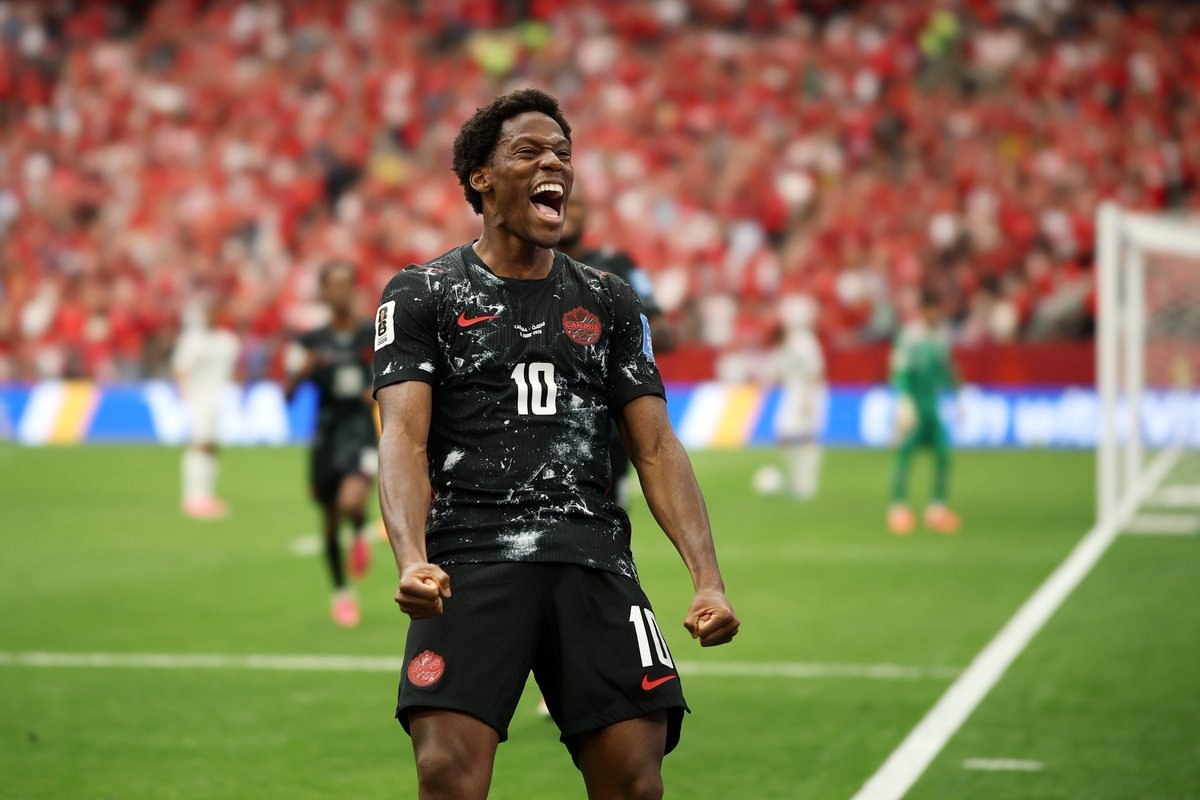 Canadá celebra la goleada 6-0 sobre Qatar en el BC Place de Vancouver por el Mundial 2026