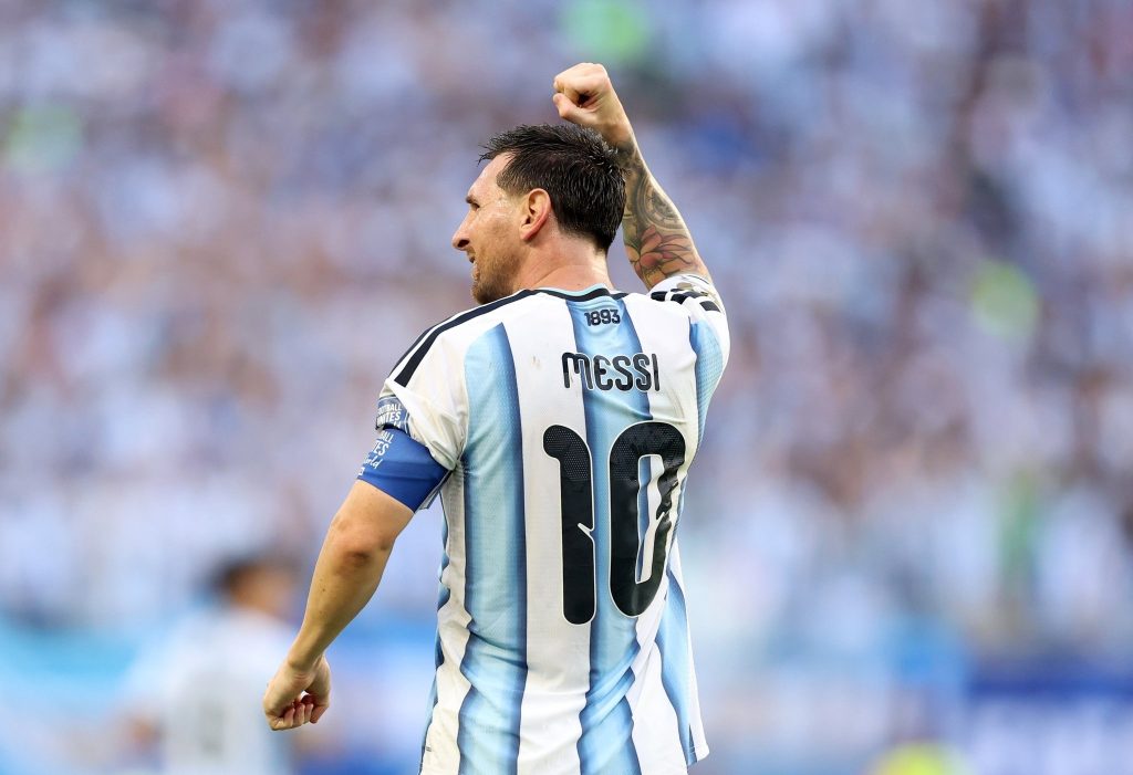 Lionel Messi celebra con el puño en alto durante el partido de Argentina ante Cabo Verde en el Mundial 2026