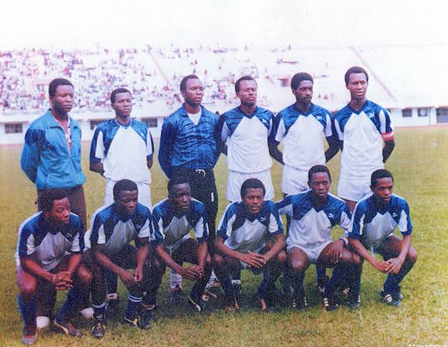 Rayon Sports a inicios de los noventa.
