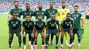 Arabia Saudita, formación en el Mundial