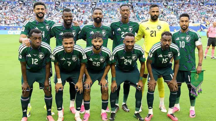 Arabia Saudita, formación en el Mundial