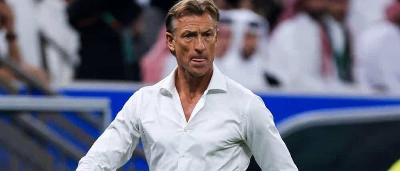 Hervé Renard en la conferencia de prensa tras ser nombrado seleccionador de Túnez durante el Mundial 2026