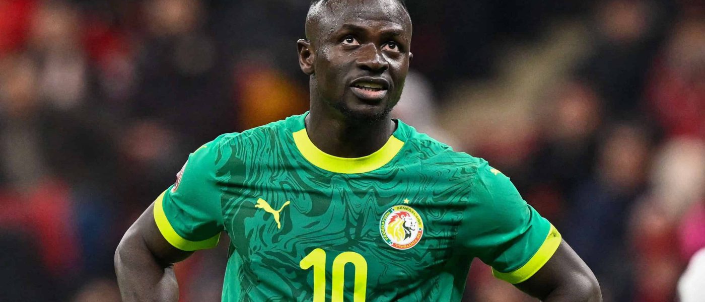 Sadio Mané en la final de la Copa Africana 2025.