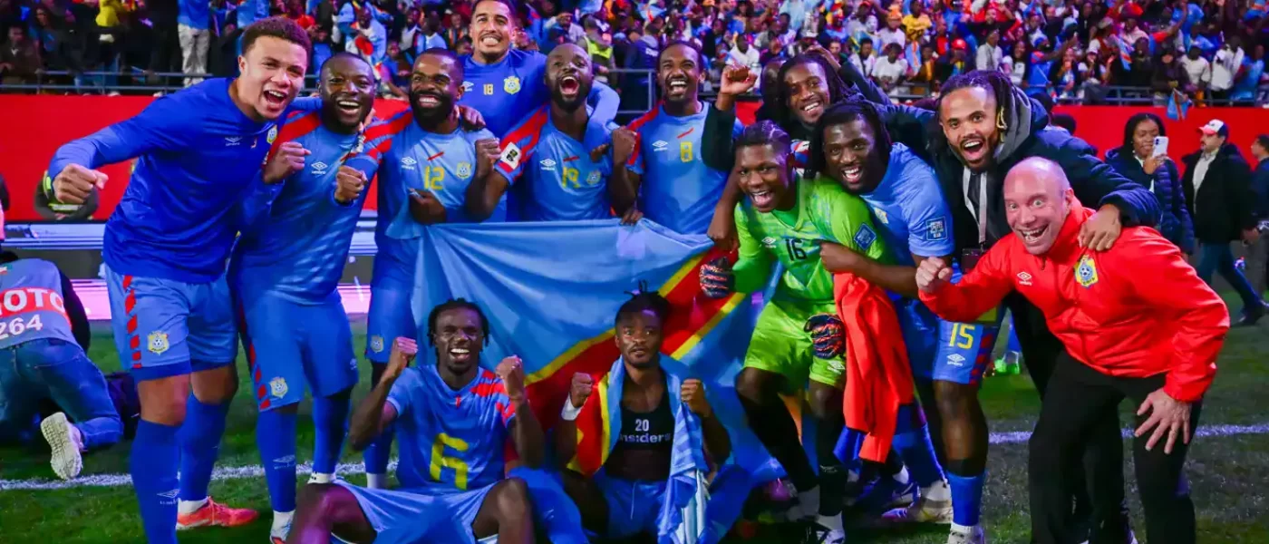 La selección de la República Democratica del Congo.